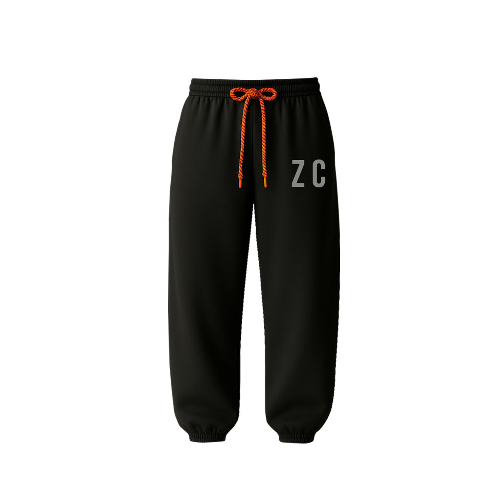 OVERSIZED BLACK JAWZ SWEATPANT