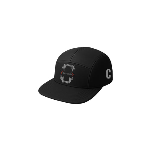 5-PANEL BLACK JAWZ CAP